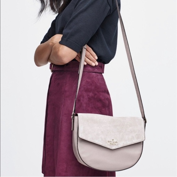 kate spade Handbags - Kate Spade Suede Leather Crossbody Bag